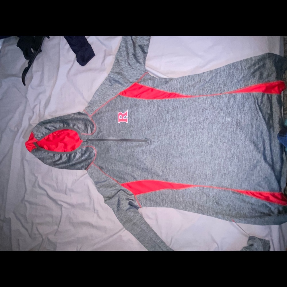 Rutgers tight quarter zip